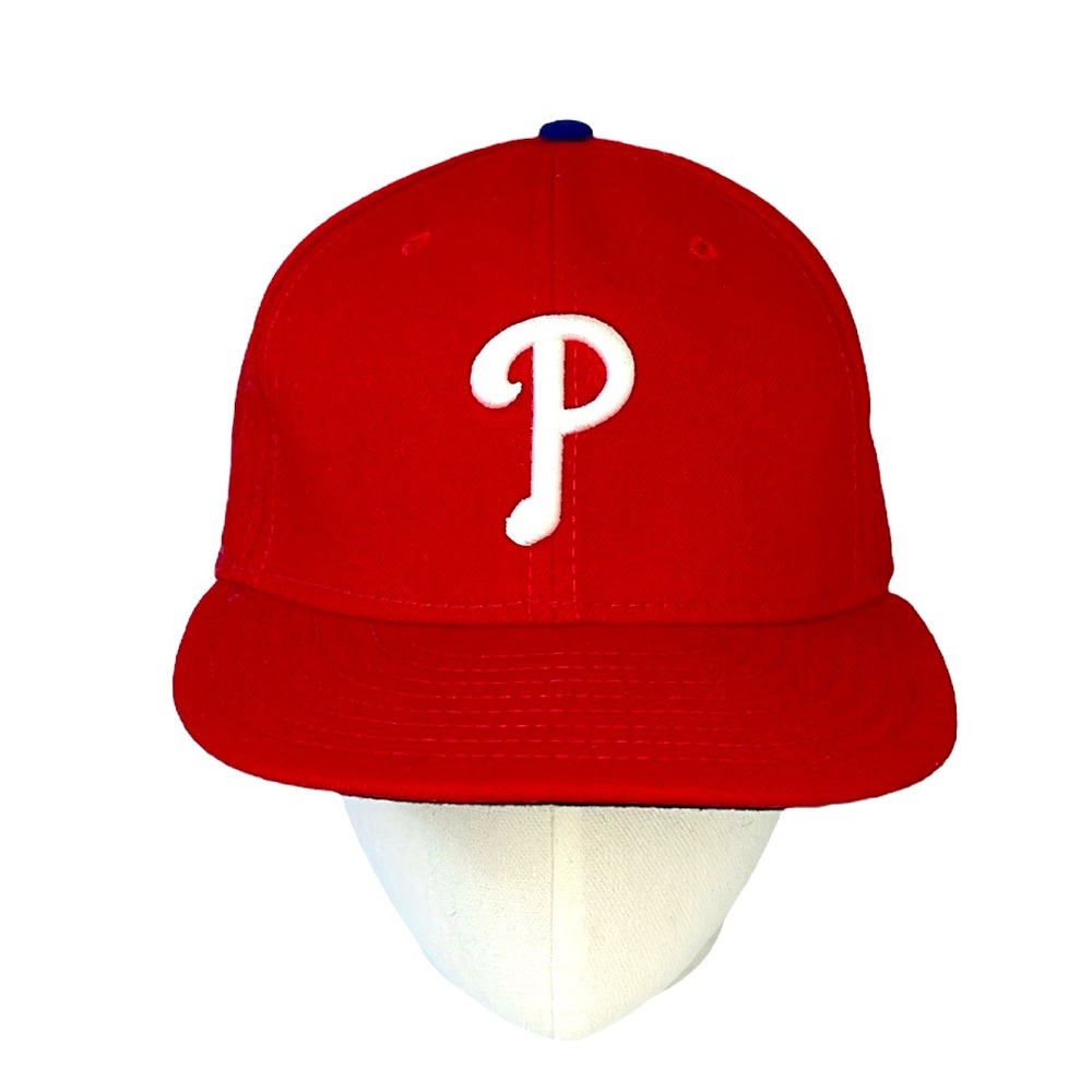 New Era 59Fifty Philadelphia Phillies‎ Red baseball hat Size 7 / 55.8 cm